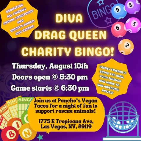 drag queen bingo las vegas|DIVA Drag Queen Charity Bingo .
